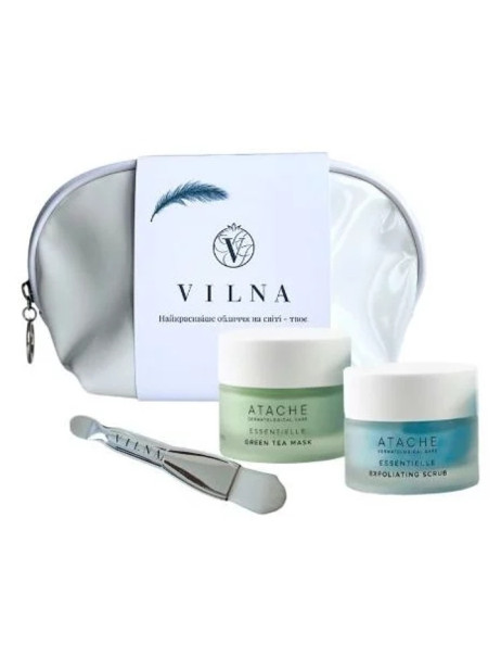 Atache Bestseller Set Mini Mask & Exfoliation Peeling Набір бестселерів