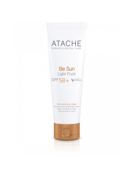 Atache Be Sun Light Fluid SPF50 + Омолоджувальний сонцезахисний крем для всіх типів шкіри