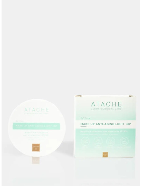 Atache Be Sun Make Up Antiaging SPF50+ Антивіковий тонуючий кушон