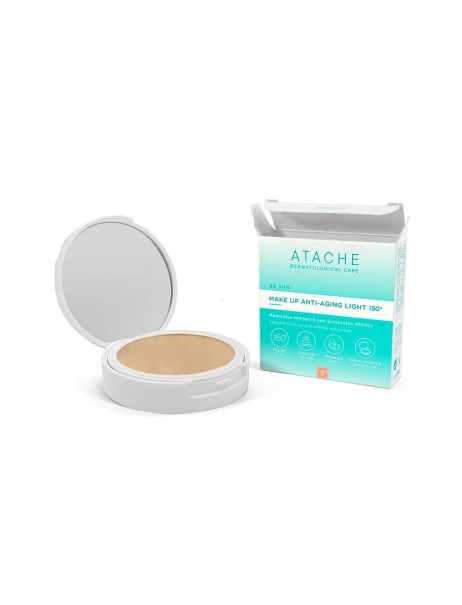 Atache Be Sun Make Up Antiaging SPF50+ Антивіковий тонуючий кушон