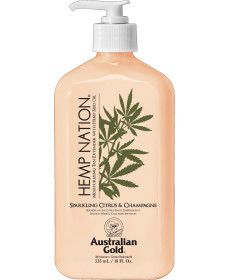 Australian Gold Hemp Nation Sparkling Citrus & Champagne Tan Extender Body Lotion Зволожуючий лосьйон після засмаги Цитрусові та французьке вино - Написати відгук