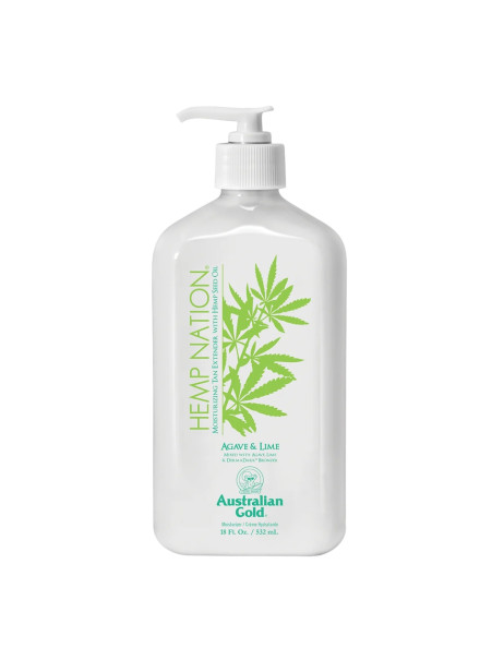Australian Gold Hemp Nation Agave & Lime Body Lotion Зволожуючий лосьйон після засмаги Агава та лайм