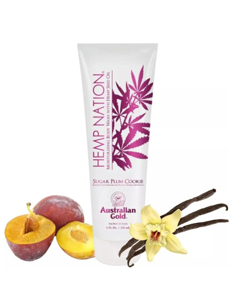 Australian Gold Hemp Nation Sugar Plum Cookie Body Wash Зволожуючий гель для душу