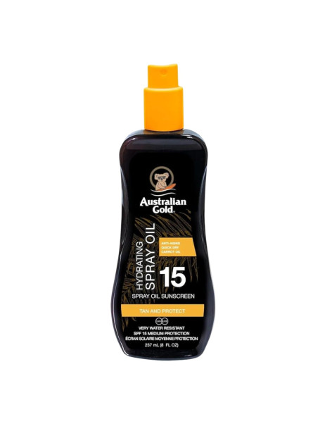 Australian Gold SPF 15 Spray Oil Водостійкий сонцезахисний спрей-олія