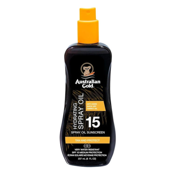 Australian Gold SPF 15 Spray Oil Водостійкий сонцезахисний спрей-олія