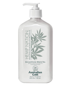 Australian Gold Hemp Nation Eucalyptus & White Tea Body Lotion Зволожуючий лосьйон після засмаги Евкаліпт та білий чай - Написати відгук