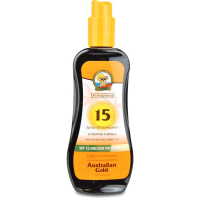 Australian Gold SPF 15 Spray Oil Водостойкий солнцезащитный спрей-масло