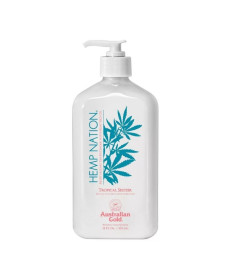 Australian Gold Hemp Nation Tropical Seltzer Tan Extender Зволожувальний лосьйон для продовження засмаги - Написати відгук
