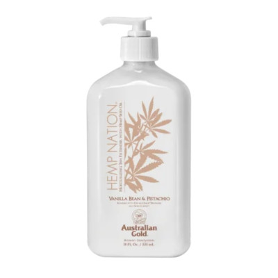 Australian Gold Hemp Nation Vanilla Bean & Pistachio Body Lotion Зволожуючий лосьйон після засмаги з ваніллю та фісташками
