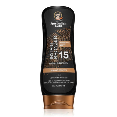 Australian Gold SPF 15 Lotion Suncreen With Instant Bronzer Лосьон для загара на солнце