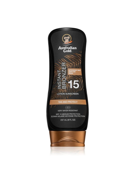 Australian Gold SPF15 Lotion Suncreen With Instant Bronzer Лосьйон для засмаги на сонці