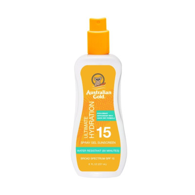 Australian Gold SPF 15 Spray Gel Sunscreen Спрей-гель для засмаги на сонці