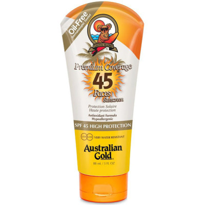 Australian Gold SPF 45 Premium Sheer Faces Лосьон для загара на солнце