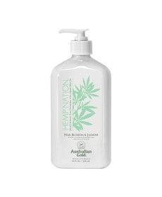 Australian Gold Hemp Nation Pear Blossom & Jasmine Body Lotion Зволожуючий лосьйон після засмаги Квіти груші та жасмину - Написати відгук