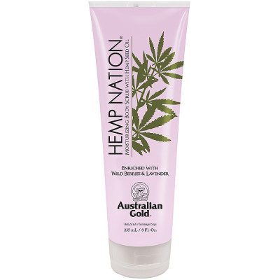 Australian Gold Hemp Nation Wild Berries & Lavender Body Scrub Скраб для тіла Дикі ягоди та лаванда