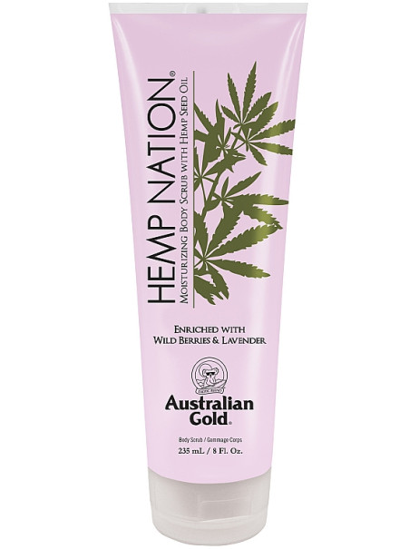 Australian Gold Hemp Nation Wild Berries & Lavender Body Scrub Скраб для тела Дикие ягоды и лаванда