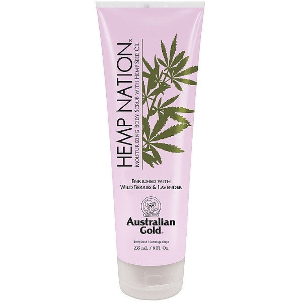 Australian Gold Hemp Nation Wild Berries & Lavender Body Scrub Скраб для тіла Дикі ягоди та лаванда