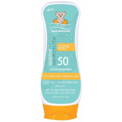 Australian Gold Kids Lotion SPF 50+ Детский солнцезащитный лосьон для тела
