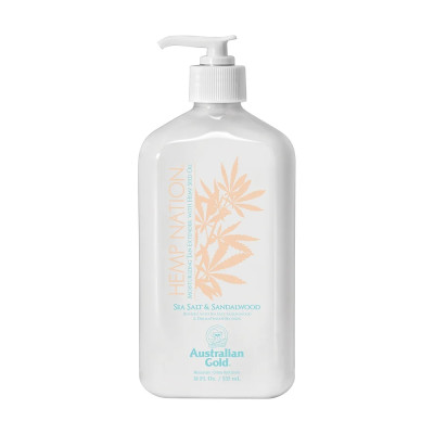 Australian Gold Hemp Nation Sea Salt Sandalwood Body Lotion Зволожуючий лосьйон після засмаги Морська сіль та Сандалове дерево
