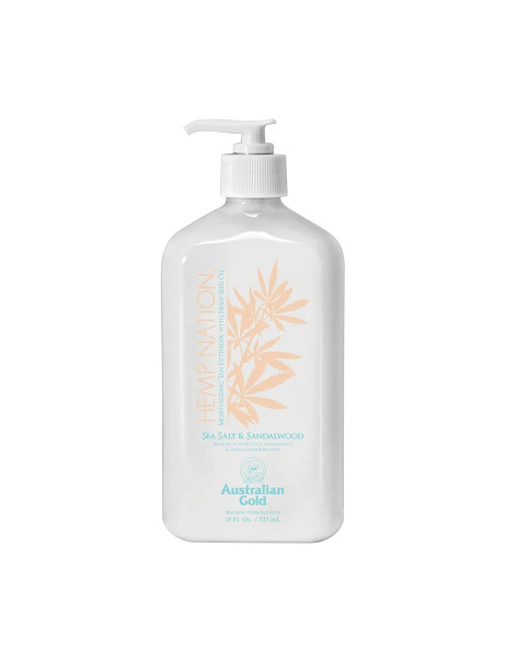 Australian Gold Hemp Nation Sea Salt Sandalwood Body Lotion Зволожуючий лосьйон після засмаги Морська сіль та Сандалове дерево
