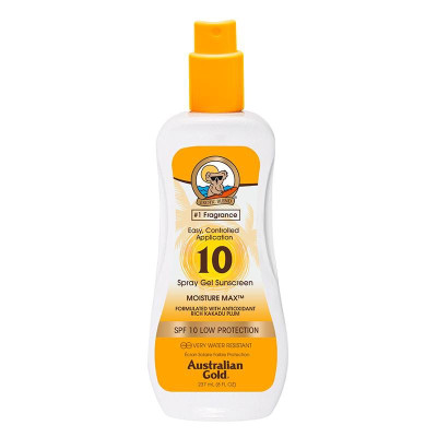 Australian Gold SPF 10 Spray Gel Sunscreen Спрей-гель для засмаги на сонці