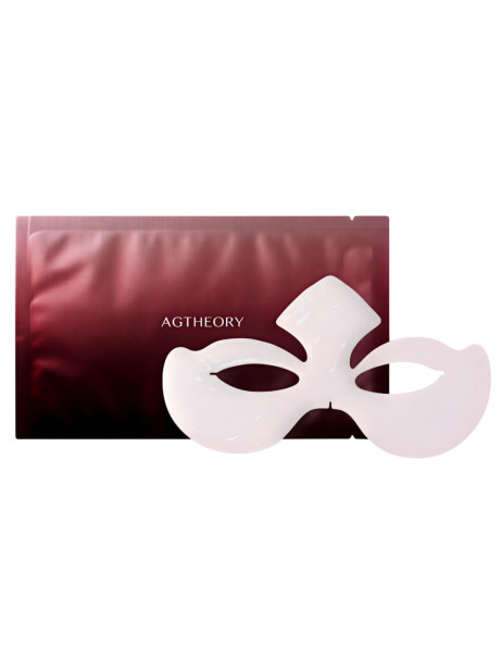 AXXZIA Agtheory Radiance Eye Sheet Пептидна омолоджувальна маска для Т-зони