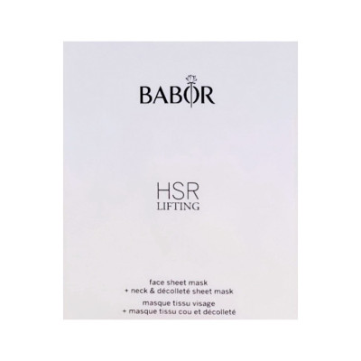 Babor Hsr Lifting Face & Neck Set Набір ліфтингових тканинних масок для обличчя, шиї та декольте 