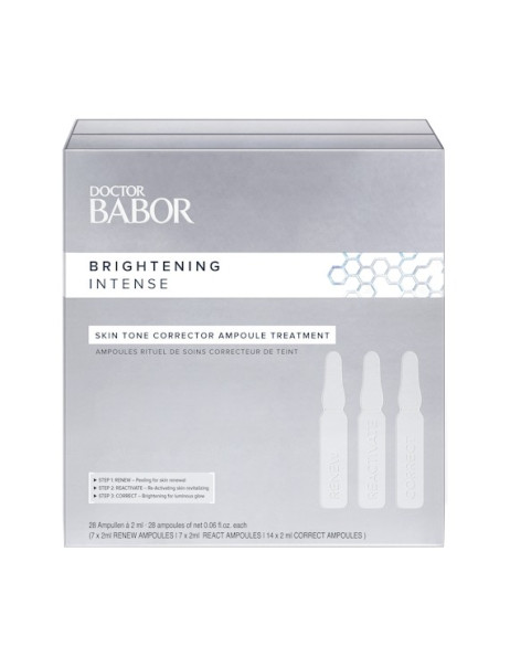 Babor Doctor Babor Daily Brightening Intense Skin Tone Corrector Treatment Ампулы для восстановления и выравнивания тона кожи лица