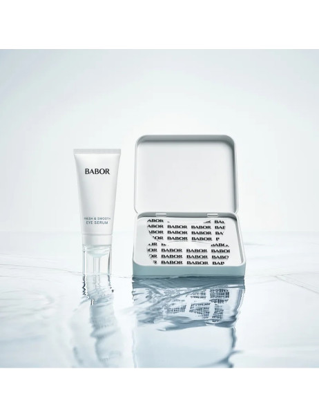 Babor Skinovage Instant Fresh & Smooth Eye Serum + Patch Набір сироватка для шкіри навколо очей та патчі