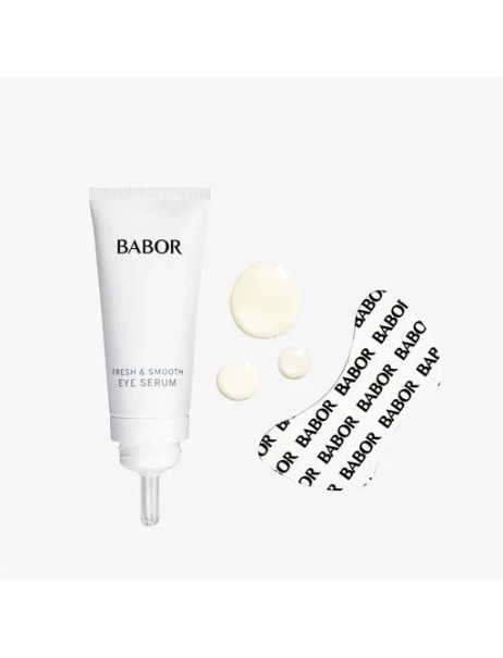 Babor Skinovage Instant Fresh & Smooth Eye Serum + Patch Набір сироватка для шкіри навколо очей та патчі