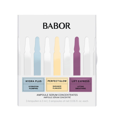 Babor Ampoule Concentrates Travel Size 3 Piece Set Дорожный набор ампул концетратов для лица
