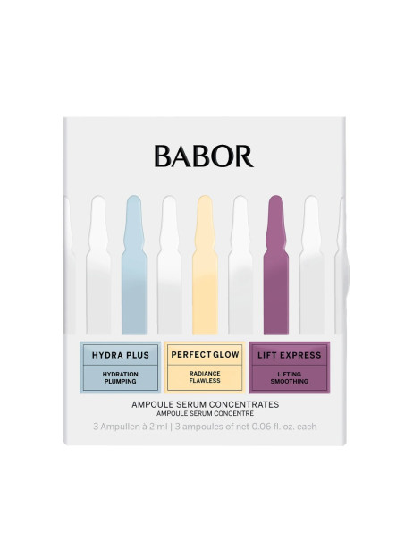 Babor Ampoule Concentrates Travel Size 3 Piece Set Дорожный набор ампул концетратов для лица