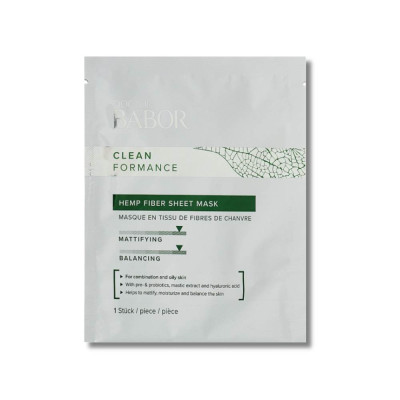Babor Doctor Babor Clean Formance Hemp Fiber Sheet Mask Маска для лица