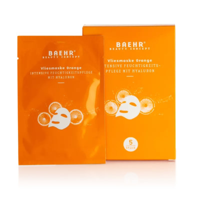 Baehr Vliesmaske Orange Маска флісова
