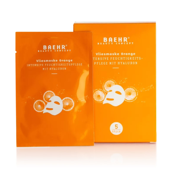 Baehr Vliesmaske Orange Маска флісова