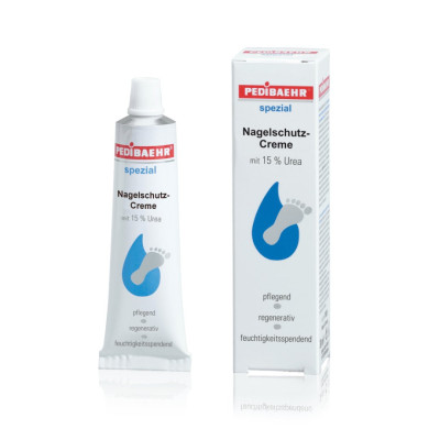 Baehr PediBaehr Nagelschutz-Creme Крем із 15% сечовиною та клотримазолом для лікування грибкових нігтів