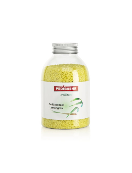 Baehr PediBaehr Fussbadesalz Lemongras Сіль для ванн із екстрактом лимонної трави