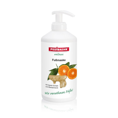 Baehr PediBaehr Fussmaske Mit Mandarinenöl Und Ingwer SPA маска для стоп з екстрактом імбиру та мандариновою олією