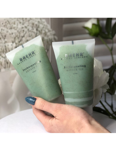 Baehr Zuckerpeeling Grüner Tee Цукровий пілінг з екстарктом зеленого чаю
