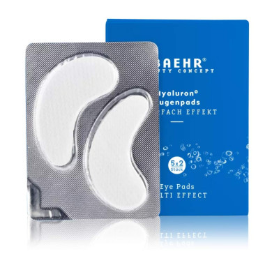 Baehr Hyaluron+ Augenpads Патчі для шкіри навколо очей з гіалуроновою кислотою