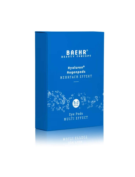 Baehr Hyaluron+ Augenpads Патчі для шкіри навколо очей з гіалуроновою кислотою