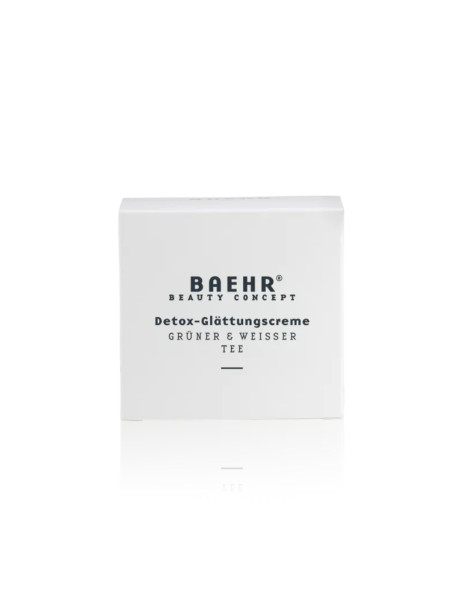 Baehr Detox-Glättungscreme Grüner & Weißer Tee Розгладжуючий детокс-крем
