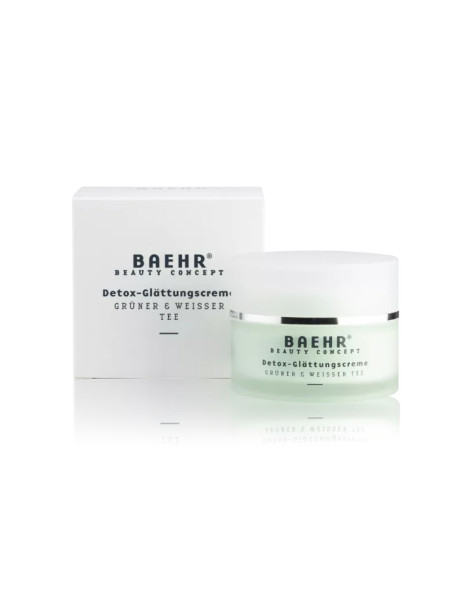 Baehr Detox-Glättungscreme Grüner & Weißer Tee Розгладжуючий детокс-крем