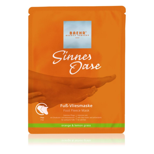 Baehr Sinnes Oase Fuß-Vliesmaske Маска для стоп