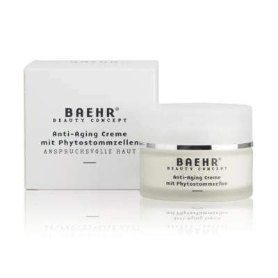 Baehr Anti-Aging Creme mit Phytostammzellen Tiegel in Faltschachtel  Антивозрастной крем с клетками фитостамм