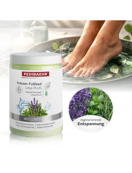 Baehr Herbal Foot Bath Urea Plus Травяная ванна для ног с мочевиной
