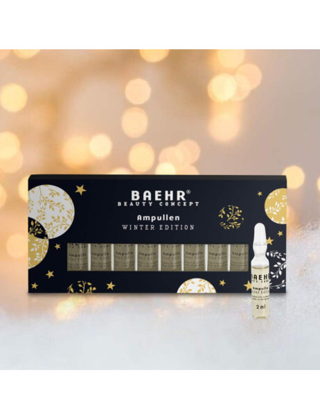 Baehr Winter Edition Ampullen Night Repair Ампулы с ароматом миндаля для восстановления кожи ночью