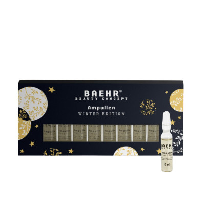 Baehr Winter Edition Ampullen Night Repair Ампулы с ароматом миндаля для восстановления кожи ночью