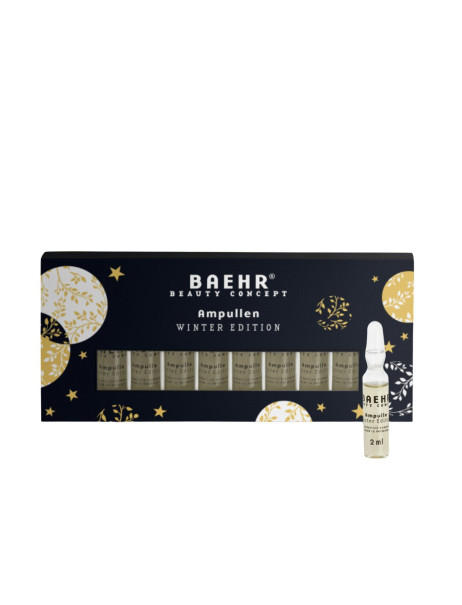 Baehr Winter Edition Ampullen Night Repair Ампулы с ароматом миндаля для восстановления кожи ночью