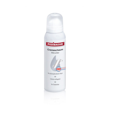 Baehr PediBaehr Cremeschaum Mikrosilber Крем-пінка протигрибкова з мікросріблом